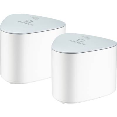 Renkforce RF-WMH-320 Pack of 2 Mesh network 2033 MBit/s 2.4 GHz, 5 GHz