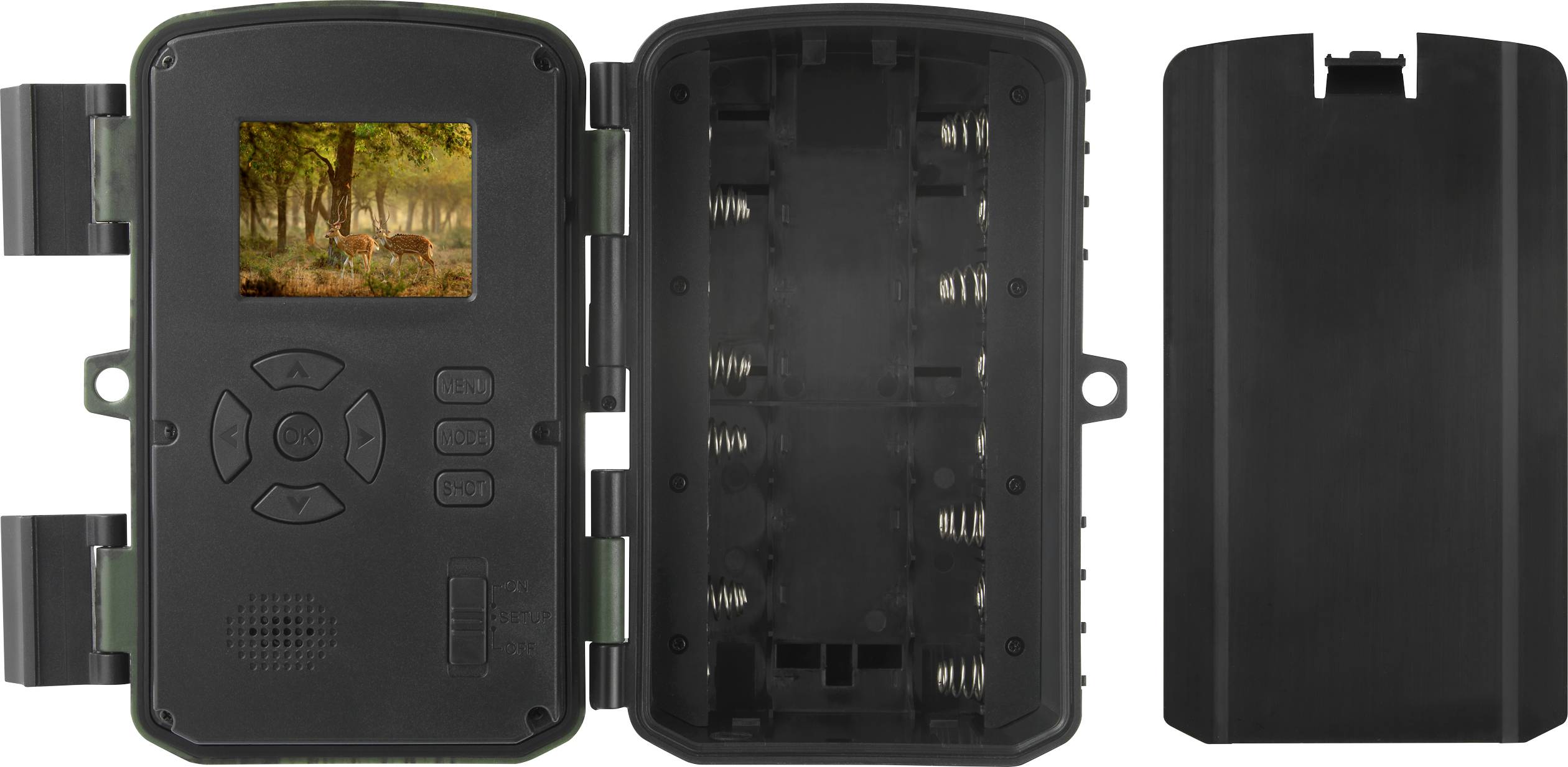Renkforce RF-HC-550 Wildlife camera 48 MP Low-glow LEDs Green-3