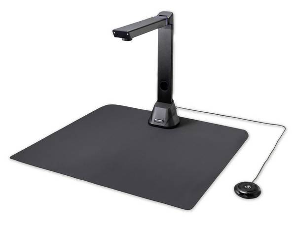 Renkforce RF-ET17 PLUS Visualiser 16 MP A3 4608 x 3456 p USB LED lighting, Cable remote shutter release, Optical character recognition (OCR), Designed for books, Digital image rotation, Barcode reader
