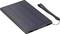 Portable solar charger with two USB ports and a black wrist strap. Suitable for charging devices on the go.