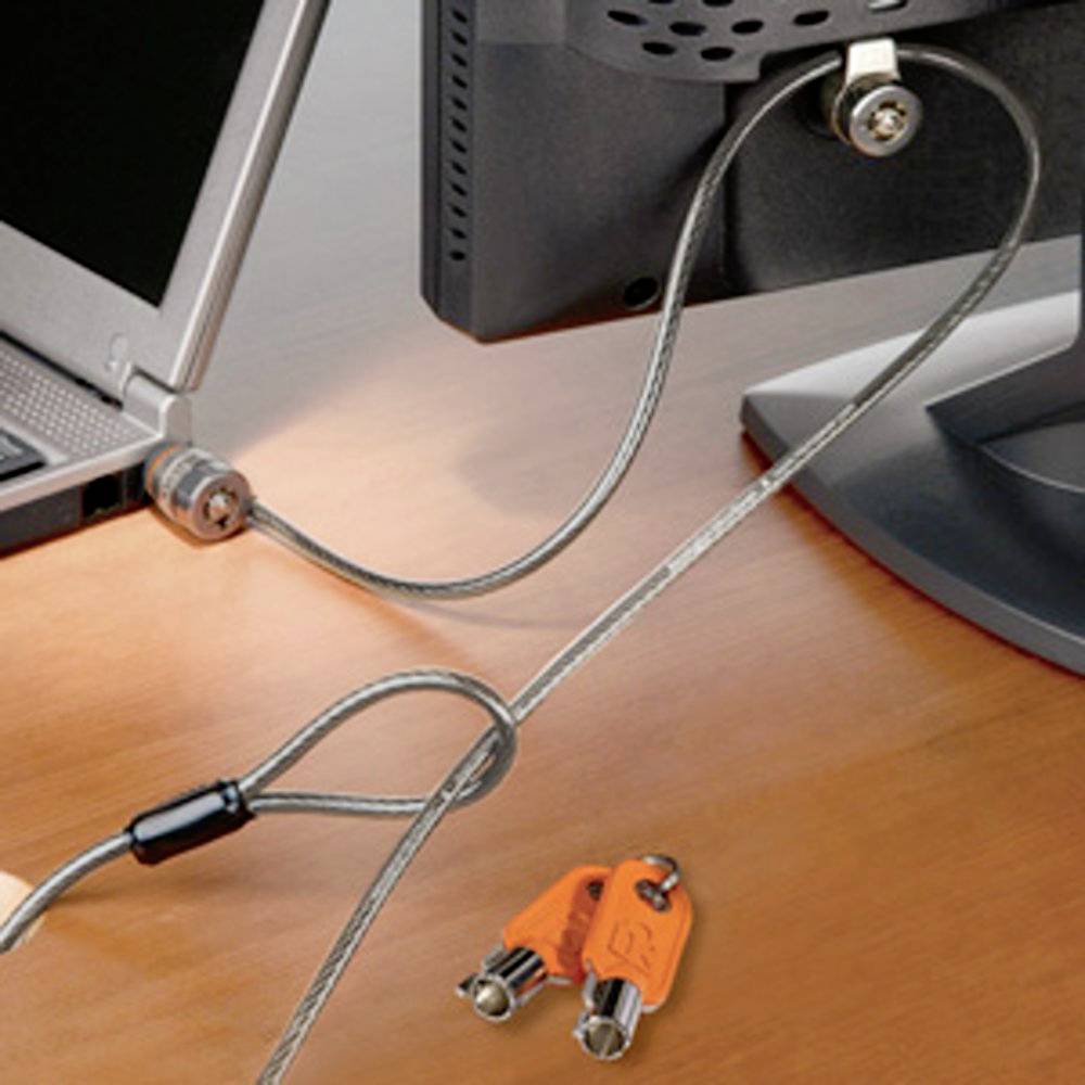 Kensington Laptop security lock Key lock incl. 2 keys 2.2 m MicroSaver