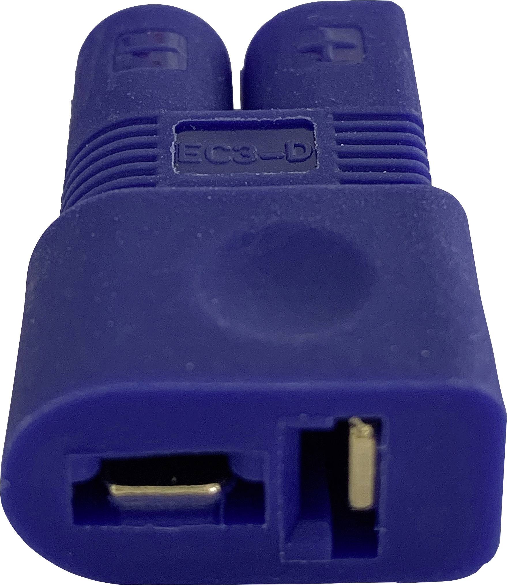 Reely Adapter [1x EC3 plug - 1x T socket] 5.00 cm RE-6903660-2