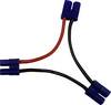 Reely Battery cable [1x T socket - 2x T plug] 10.00 cm RE-6903765