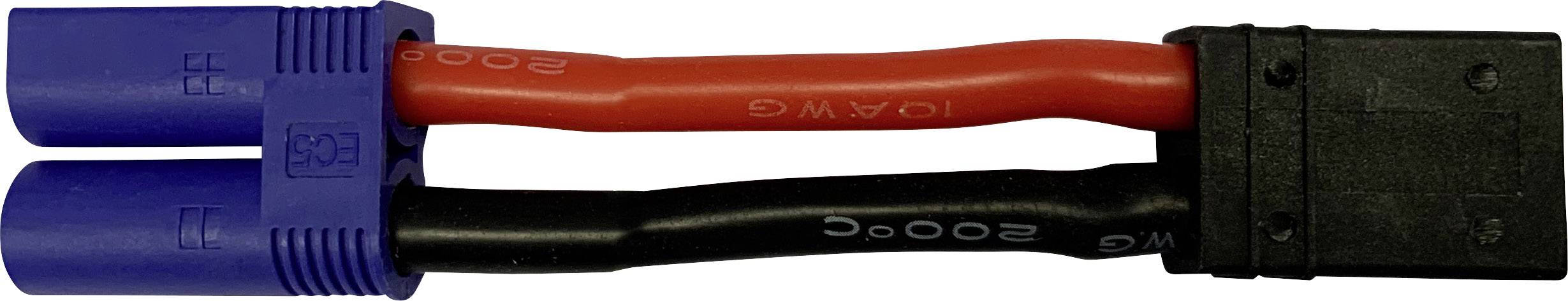 Reely Adapter cable [1x EC5 plug - 1x TRX socket] 10.00 cm RE-6903795-0