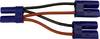 Reely Battery cable [1x EC5 socket - 2x EC5 plug] 10.00 cm RE-6903813
