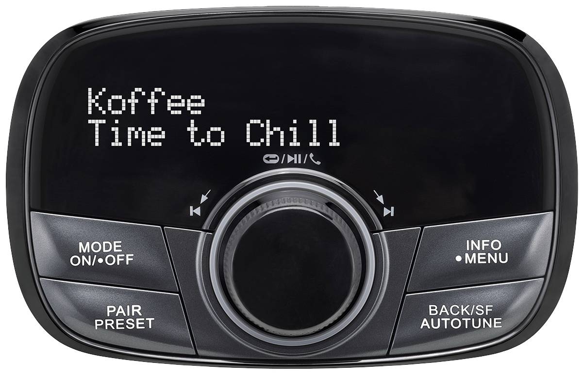 Sangean GoTune 200 Radio adapter DAB+ Bluetooth, DAB+, FM Black