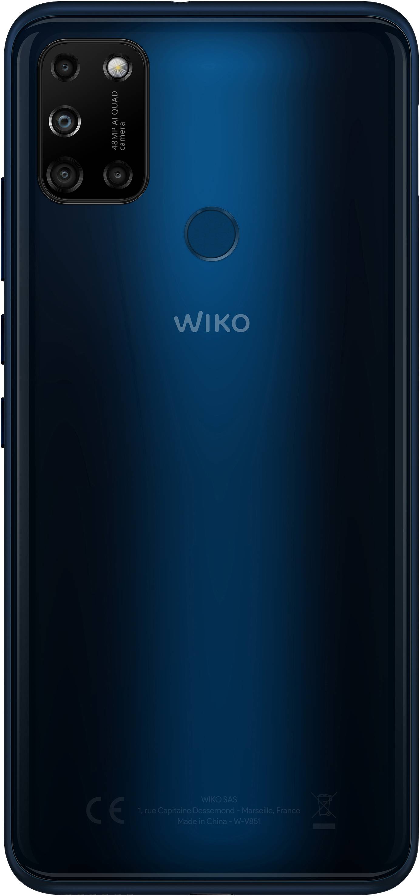 Wiko View 5 Dual Sim Smartphone 64 Gb 6 55 Inch 16 6 Cm Dual Sim Android 10 Midnight Blue Conrad Com