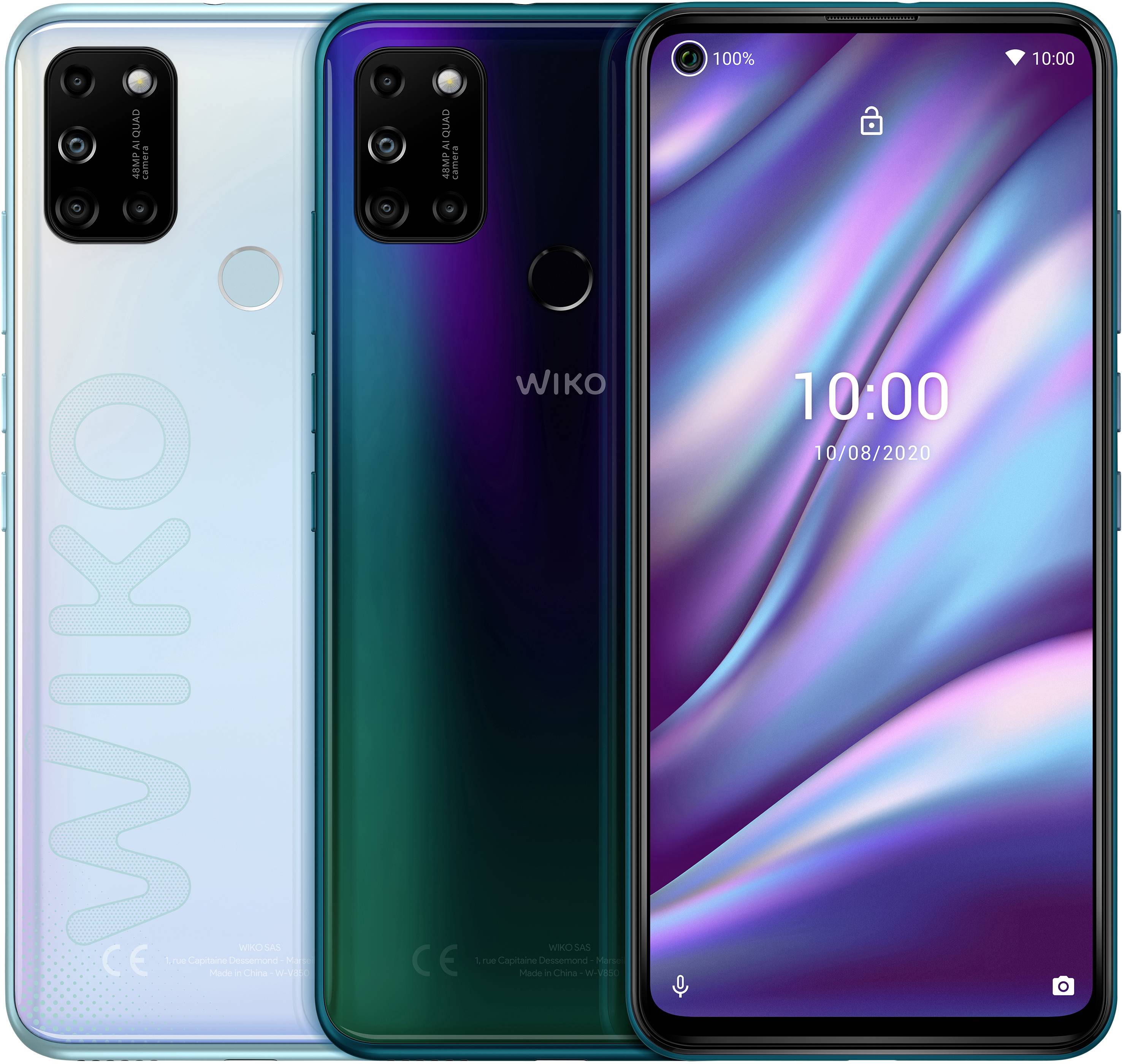 Wiko View 5 Plus Dual Sim Smartphone 128 Gb 6 55 Inch 16 6 Cm Dual Sim Android 10 Ice Dark Silver Conrad Com