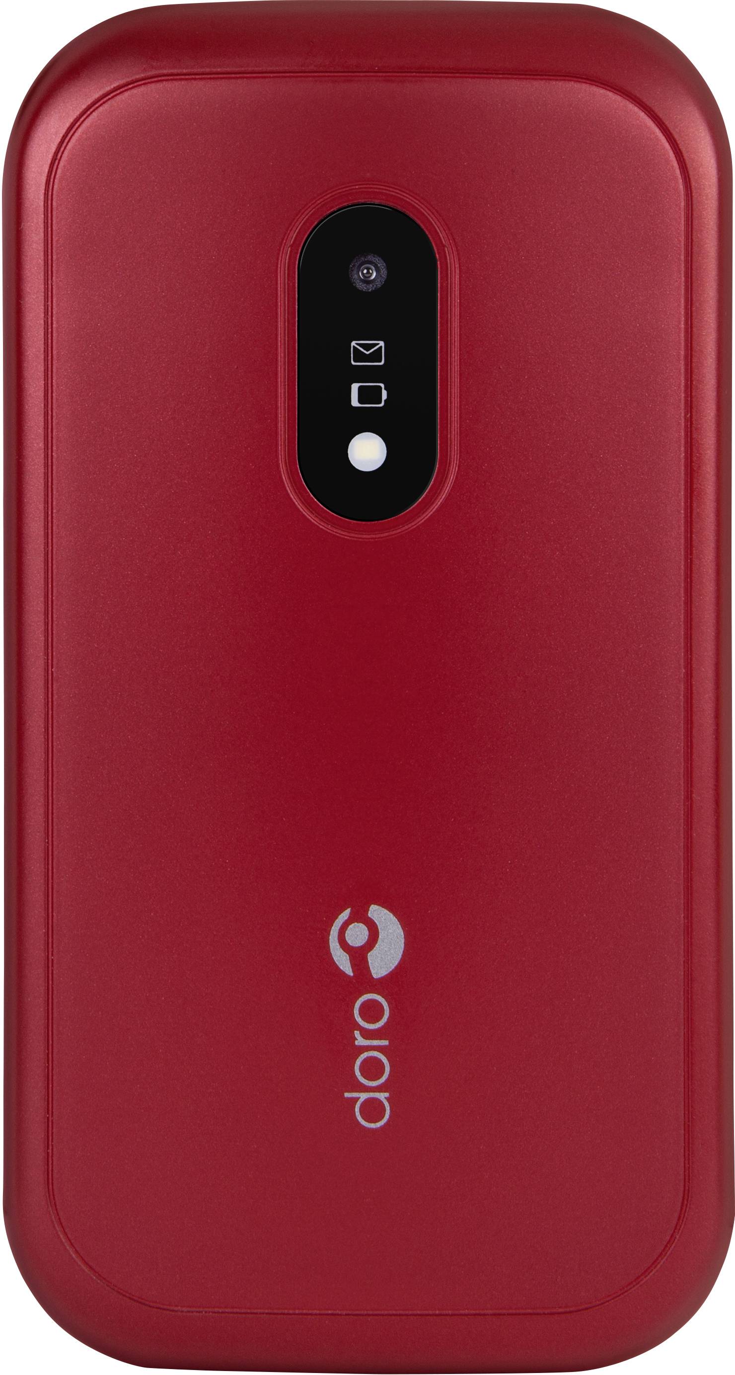 doro 6040 Big button mobile phone Red | Conrad.com