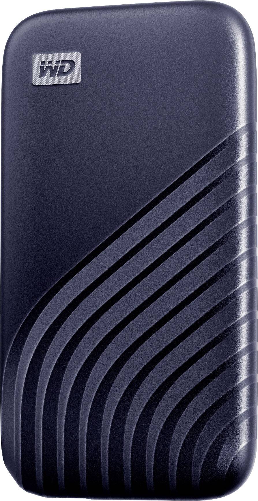 WD My Passport 1 TB 2.5" external SSD hard drive USB C® Blue WDBAGF0010BBL-WESN-3