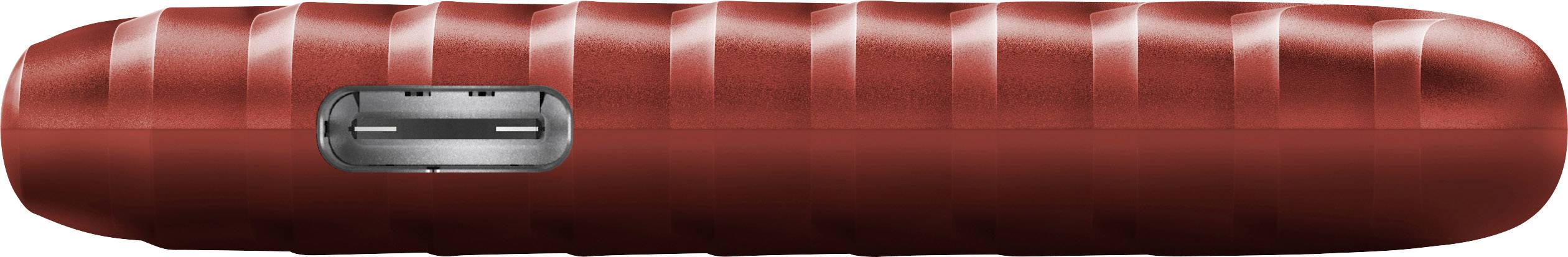 WD My Passport 2 TB 2.5" external SSD hard drive USB C® Red WDBAGF0020BRD-WESN-1