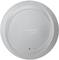 Round, white electronic device with the inscription 'EDIMAX prime' in the centre.