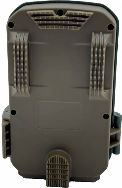 Brown, rectangular plastic device with structured handles. Likely electronic equipment.