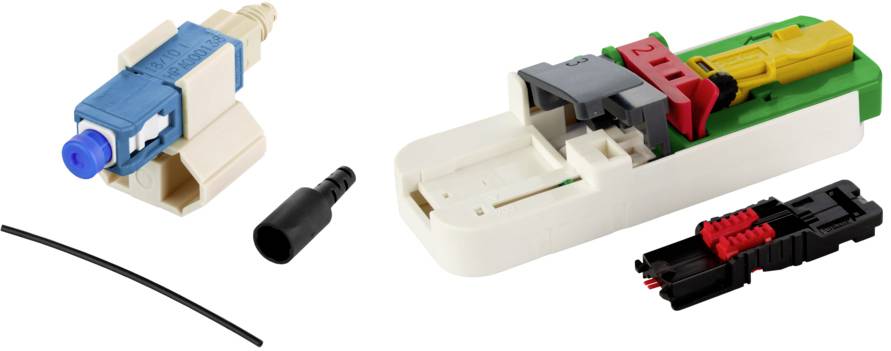 Metz Connect OpDAT FAST™ 1509QAEO010C-E Connector set Blue