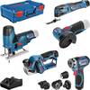 Bosch Professional 5 tool KIT + GBA + GAL + XL-boxx 0615A0017D Tool kit Universal Case 10-piece