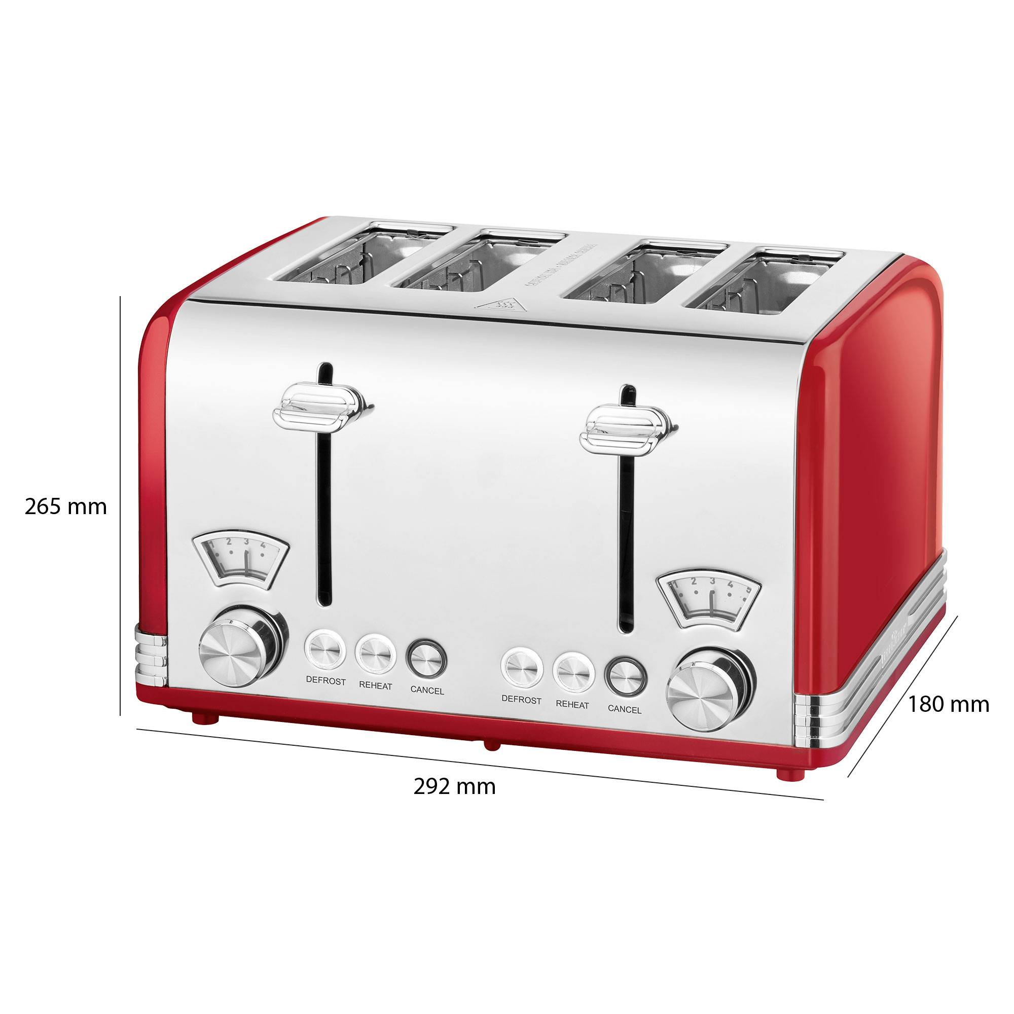 red kenmore toaster