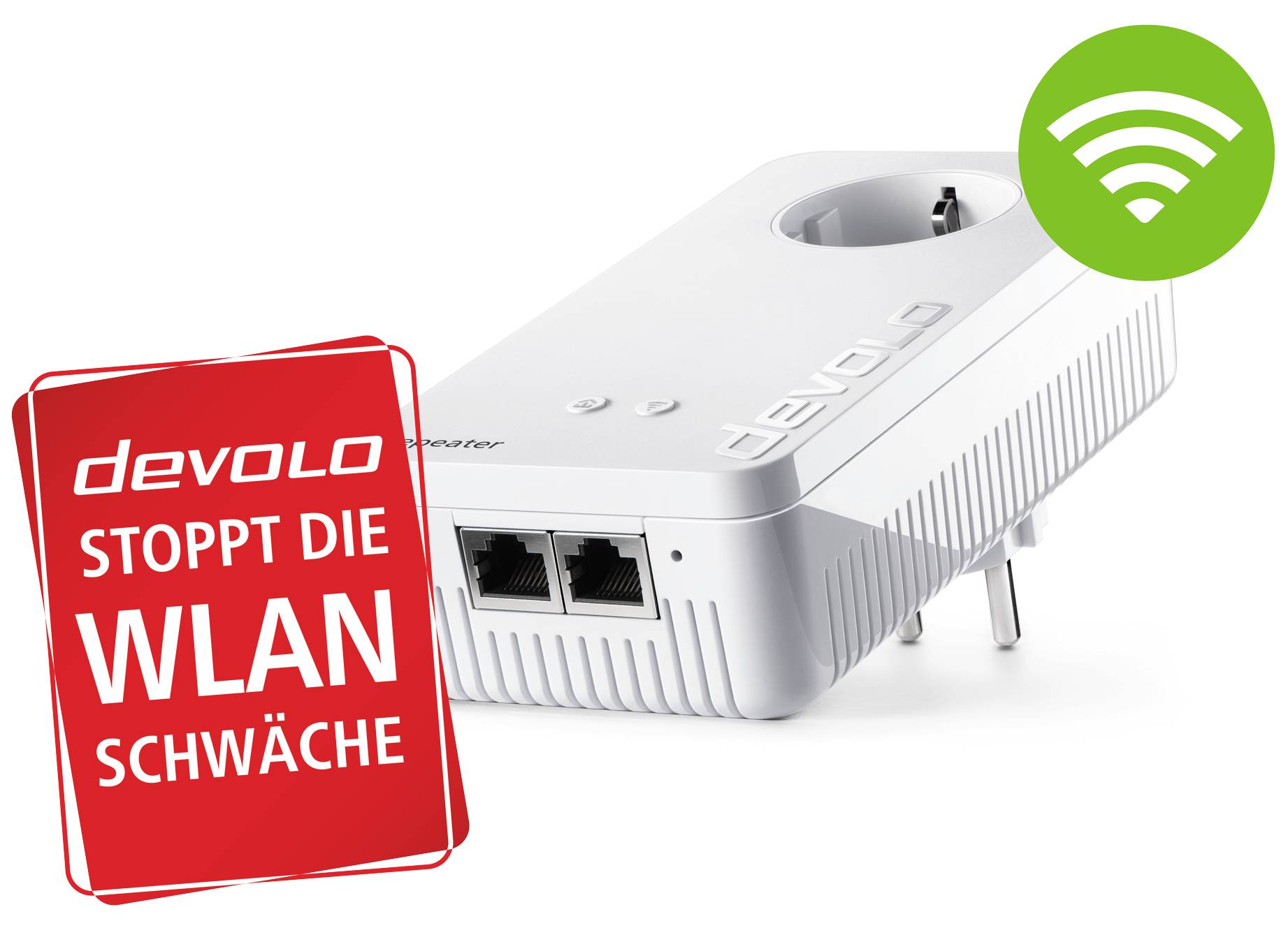 Devolo WiFi Repeater+ ac Wi-Fi repeater 8701 EU Wi-Fi-4