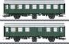 Märklin 043195 H0 pair of refurbished carriages 3.Cl.+ luggage compartment