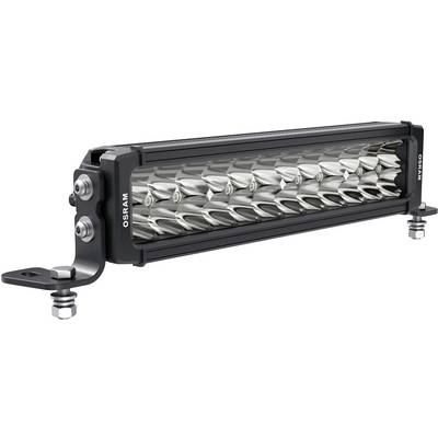 'Osram LED light bar with multiple lenses and robust metal housing, suitable for vehicle lighting.'