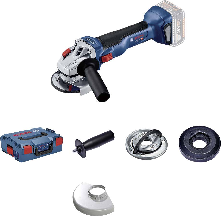 Bosch Professional GWS 18V-10 06019J4003 Cordless angle grinder 125 mm w/o battery, incl. case 18 V