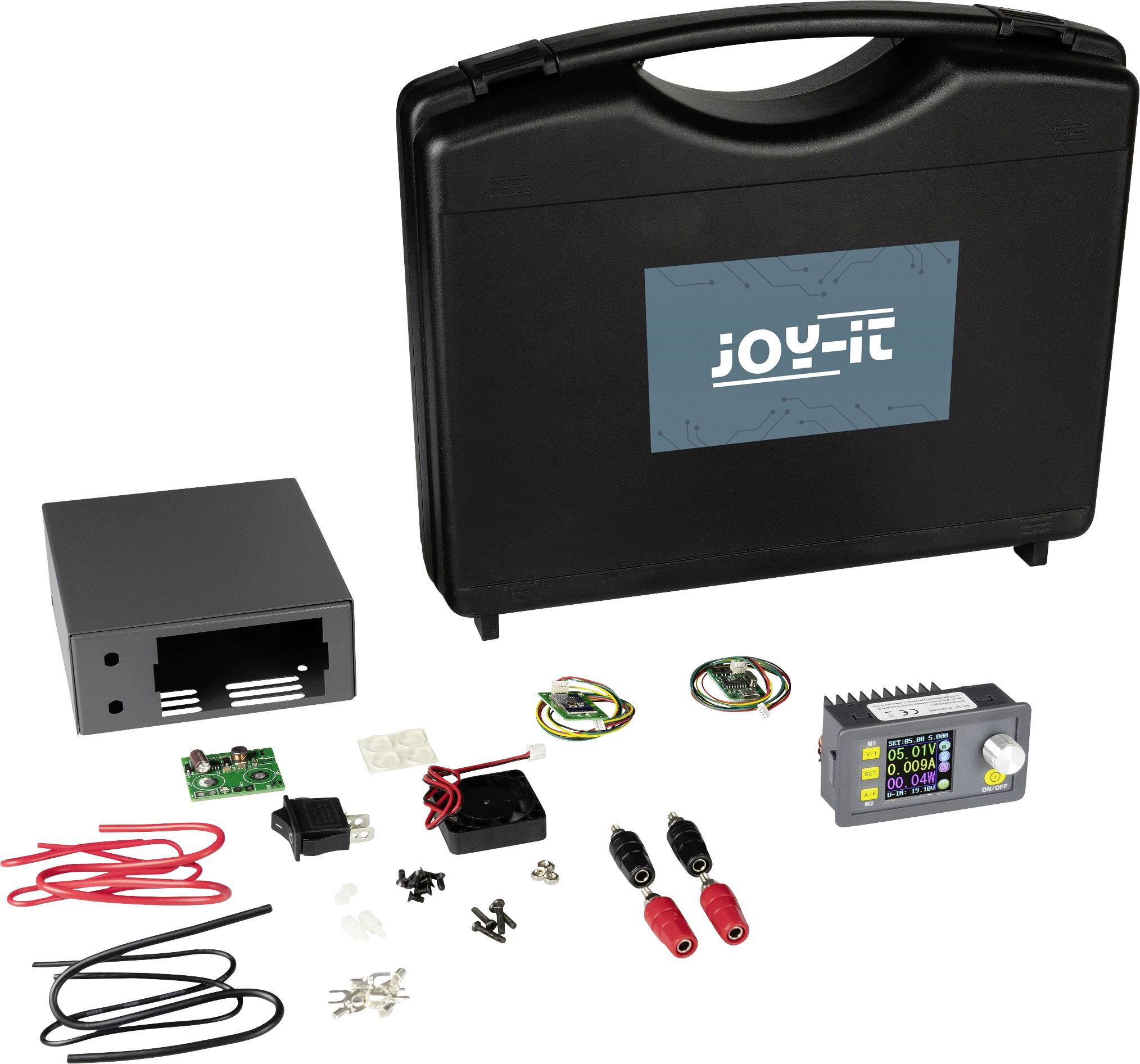 Joy-it Bench PSU (adjustable voltage) 0 - 50 V 0 - 15 A 750 W Screw terminal, USB , Bluetooth® remote controlled, programmable, slim type No. of outputs 1 x