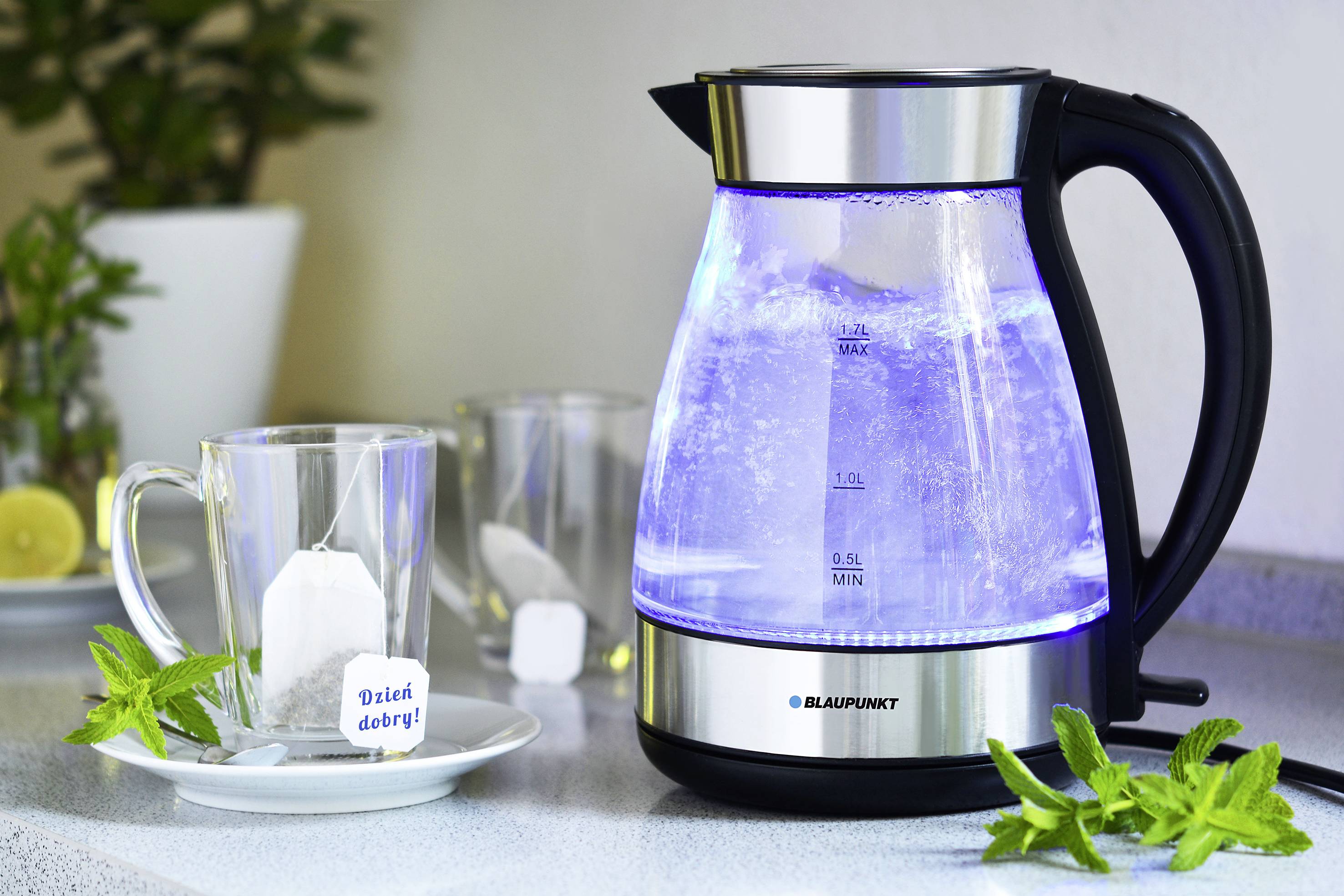 Blaupunkt EKG501BK Kettle cordless Steel, Black