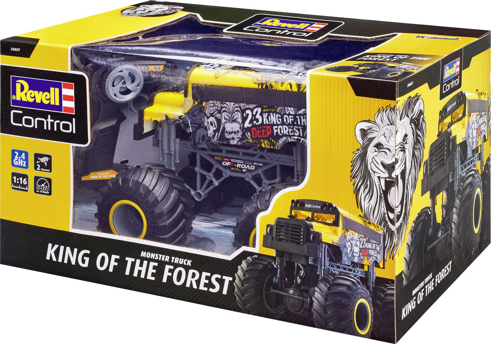 revell rc monster truck king of the forest