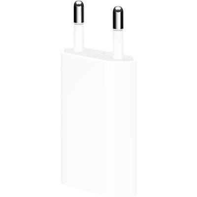 Apple 5W USB Power Adapter Charger Compatible with Apple devices: iPhone, iPad, iPod MGN13ZM/A