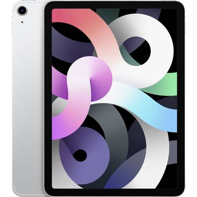Apple iPad Air 10.9 (4th Gen, 2020)  GSM/2G, UMTS/3G, LTE/4G, WiFi 64 GB Silver iPad 27.7 cm (10.9 inch)   iOS 14 2360 x