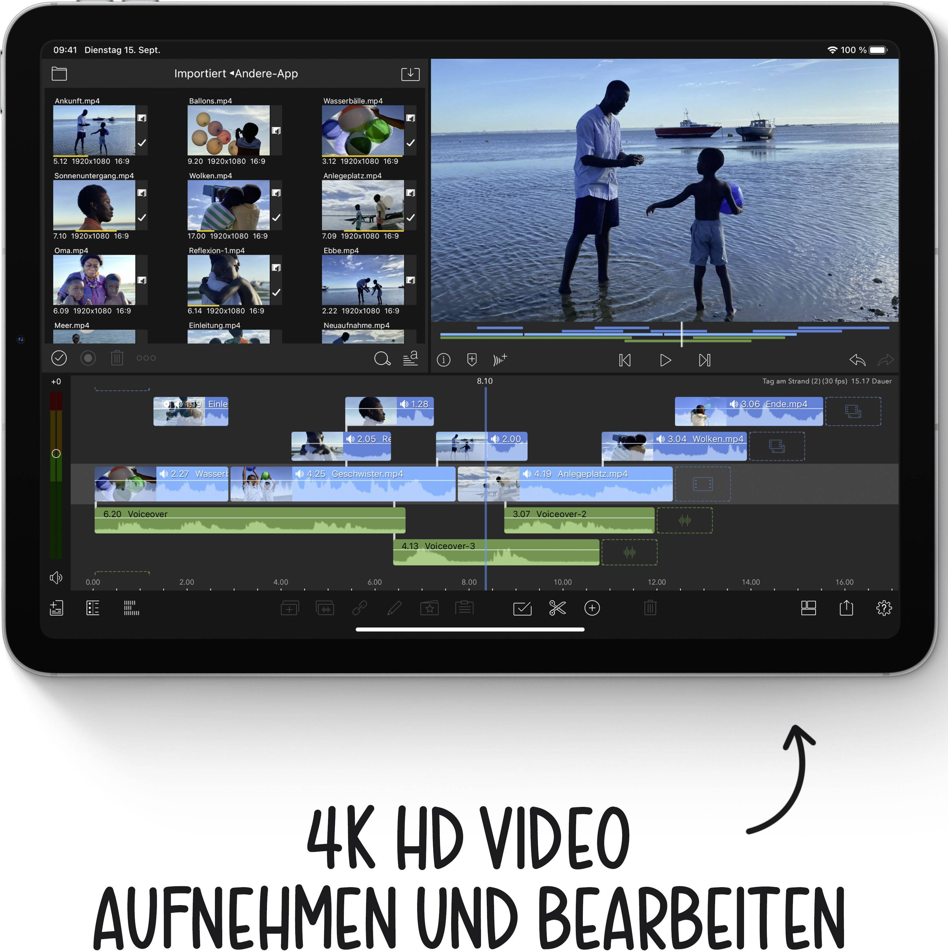 Apple iPad Air 10.9 (4th Gen, 2020) WiFi + Cellular 64 GB SkyBlue 27.7 cm (10.9 inch) 2360 x 1640 Pixel-5