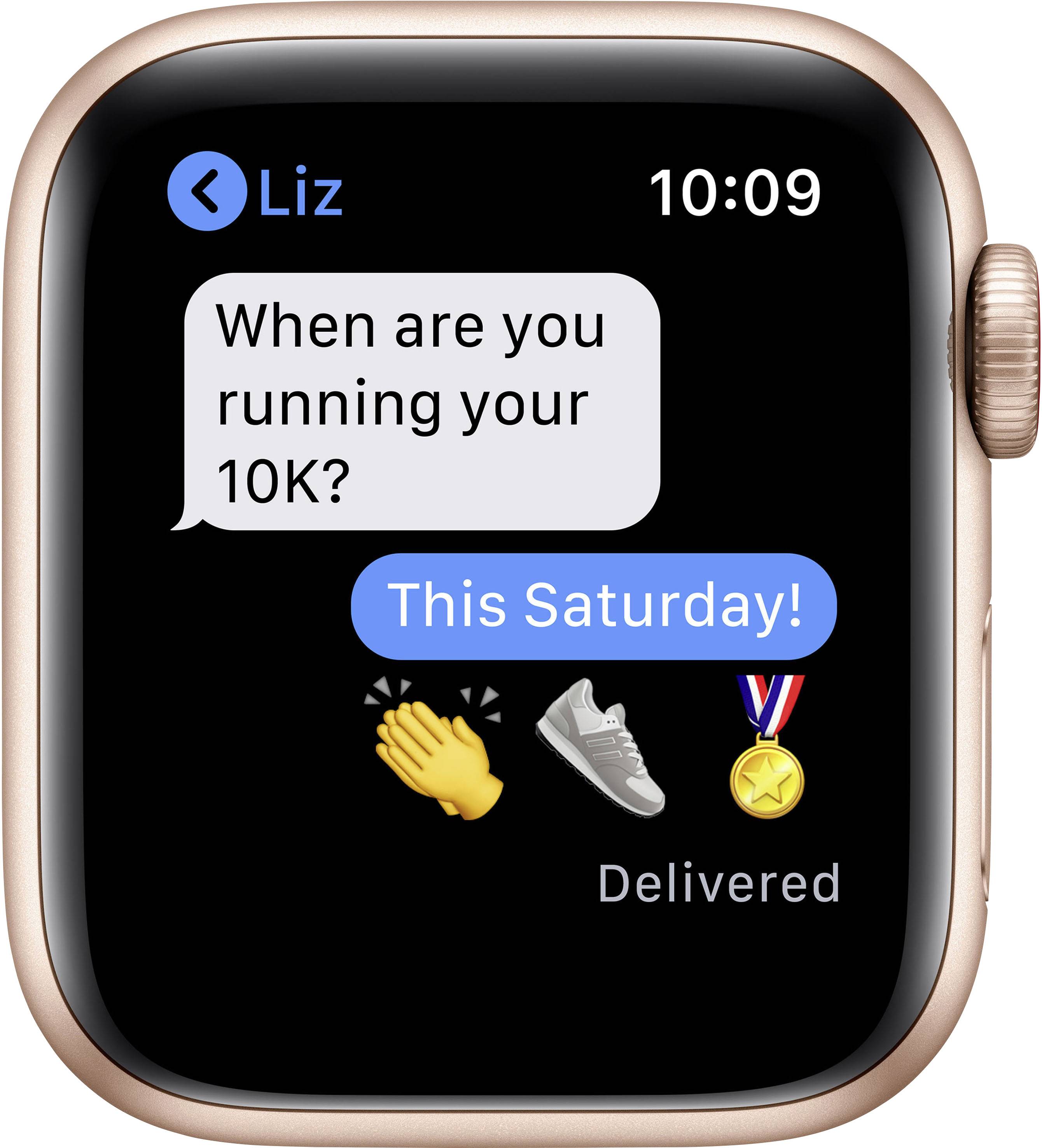 rose gold apple watch cellular