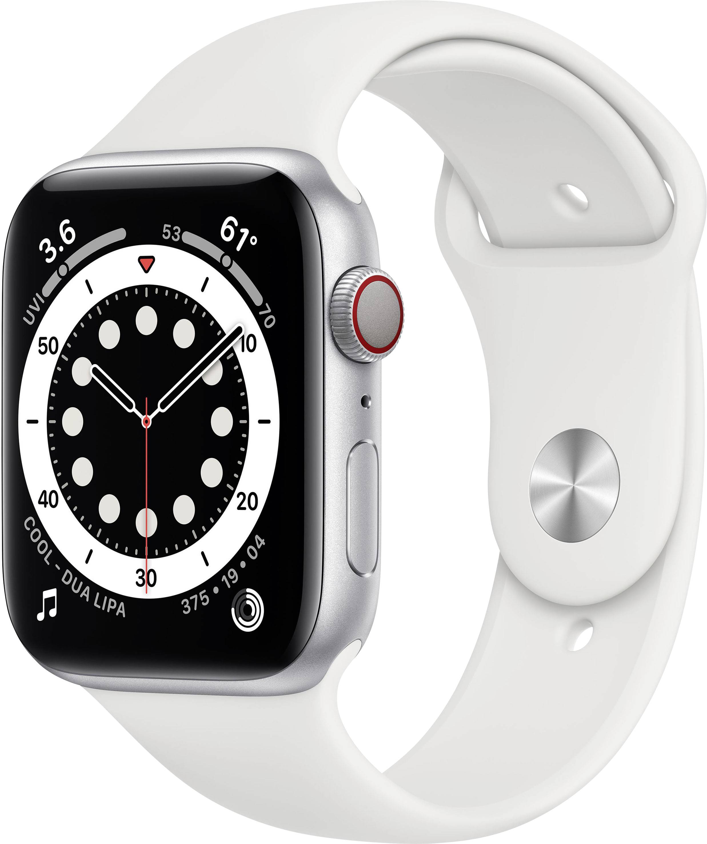 Apple Watch Series 6 Apple Watch 44 mm White | Conrad.com