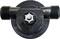 A black plastic part with two side openings. 'Rotation' and 'Made in China' are engraved on the top. A small rotary knob is positioned at the top.