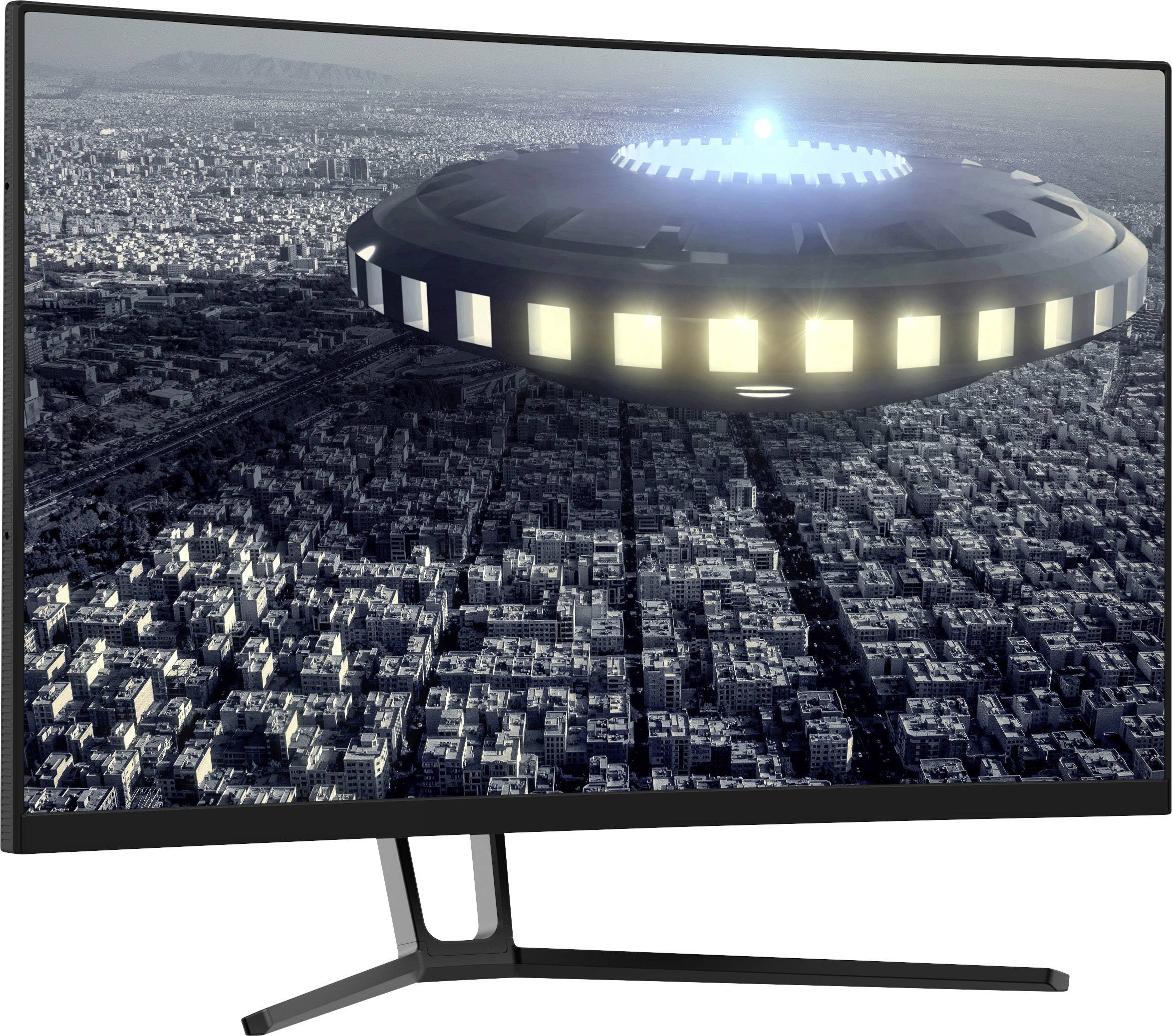 LC Power LC-M27-FHD-165-C Gaming screen 68.6 cm (27 inch) EEC B (A+++ – D) 1920 x 1080 p Full HD 4 ms DisplayPort, HDMI™, Headphone jack (3.5 mm) VA LCD