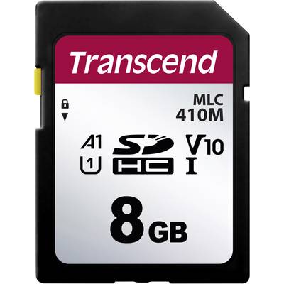 Transcend TS8GSDC410M SD card Industrial 8 GB Class 10 UHS-I 