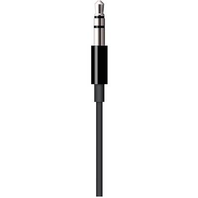 Apple Apple iPad/iPhone/iPod Cable [1x Apple Dock lightning plug - 1x Jack plug 3.5 mm] 1.20 m Black