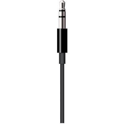 Image of Apple Apple iPad/iPhone/iPod Cable [1x Apple Dock lightning plug - 1x Jack plug 3.5 mm] 1.20 m Black