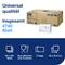 Tork Blue Paper Hand Towels. Text: 'Total 4740 Sheets'. Symbols: 20x237 sheets, wiping/drying, 2-ply, 24x21.3 cm.