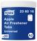 A blue container of 'Apple Air Freshener Tabs' by Tork, contains 20 pieces, Series 23 60 16, Fragrance A2. Suitable for universal use.