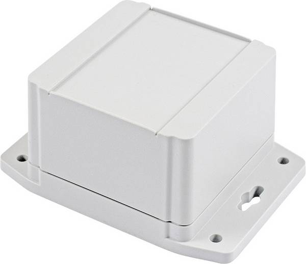 Hammond Electronics 1555EF42GY Universal enclosure 90 x 90 x 62 Acrylonitrile butadiene styrene Light grey 1 pc(s)
