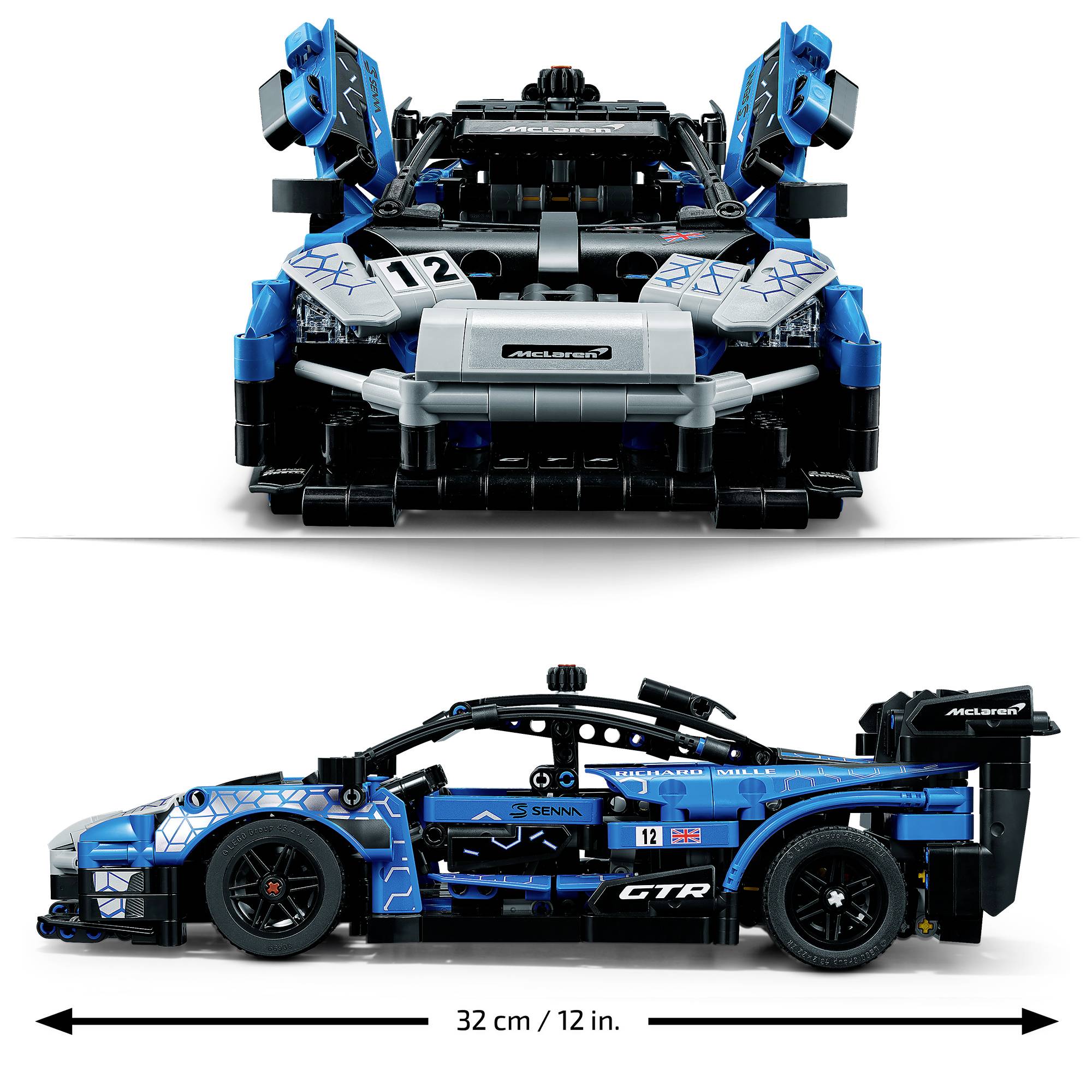 せいこりん LEGO Technic reveals new 42123 McLaren Senna GTR with 830 pieces
