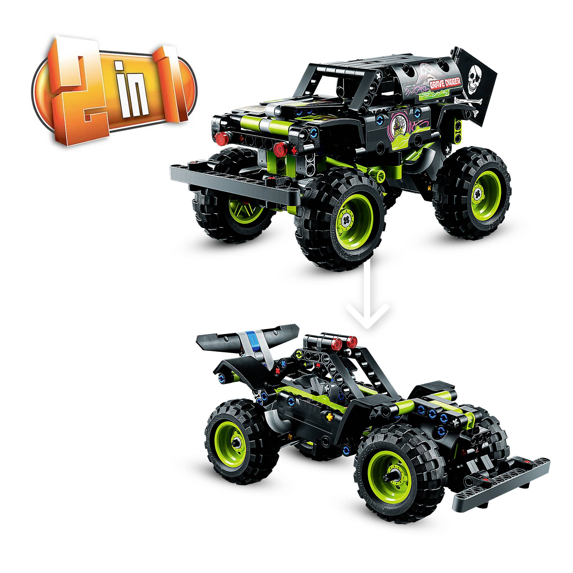 42118 LEGO® TECHNIC Monster Jam® Grave Digger®-11