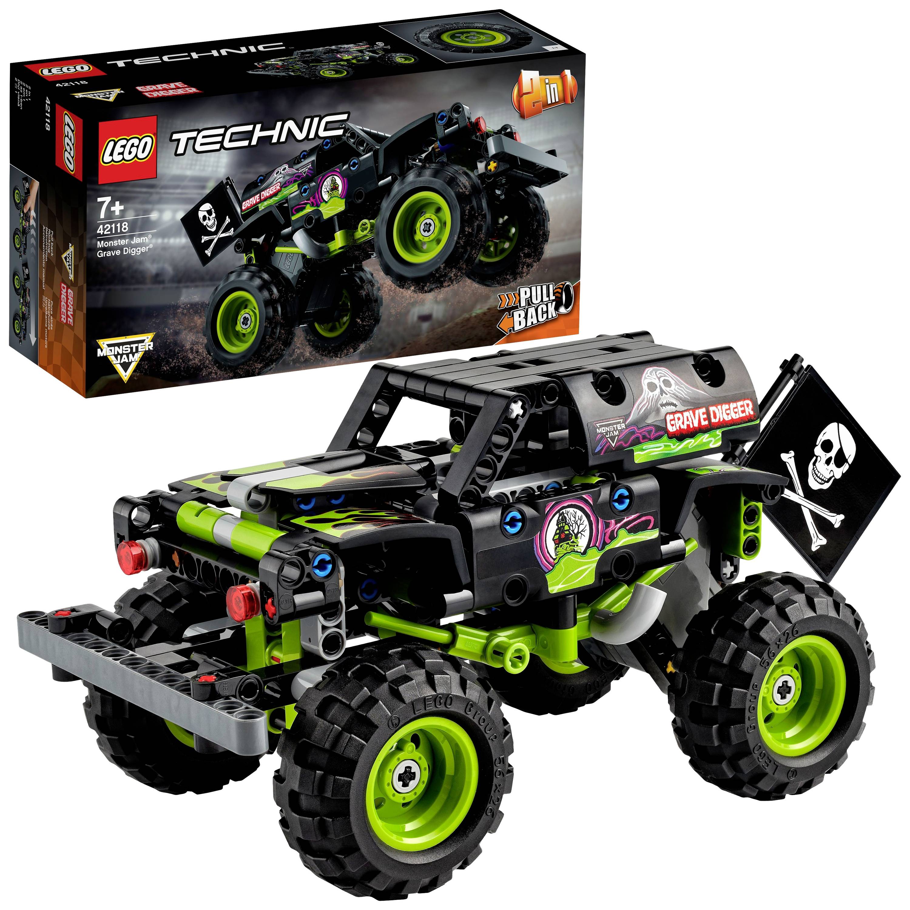 42118 LEGO® TECHNIC Monster Jam® Grave Digger®-8