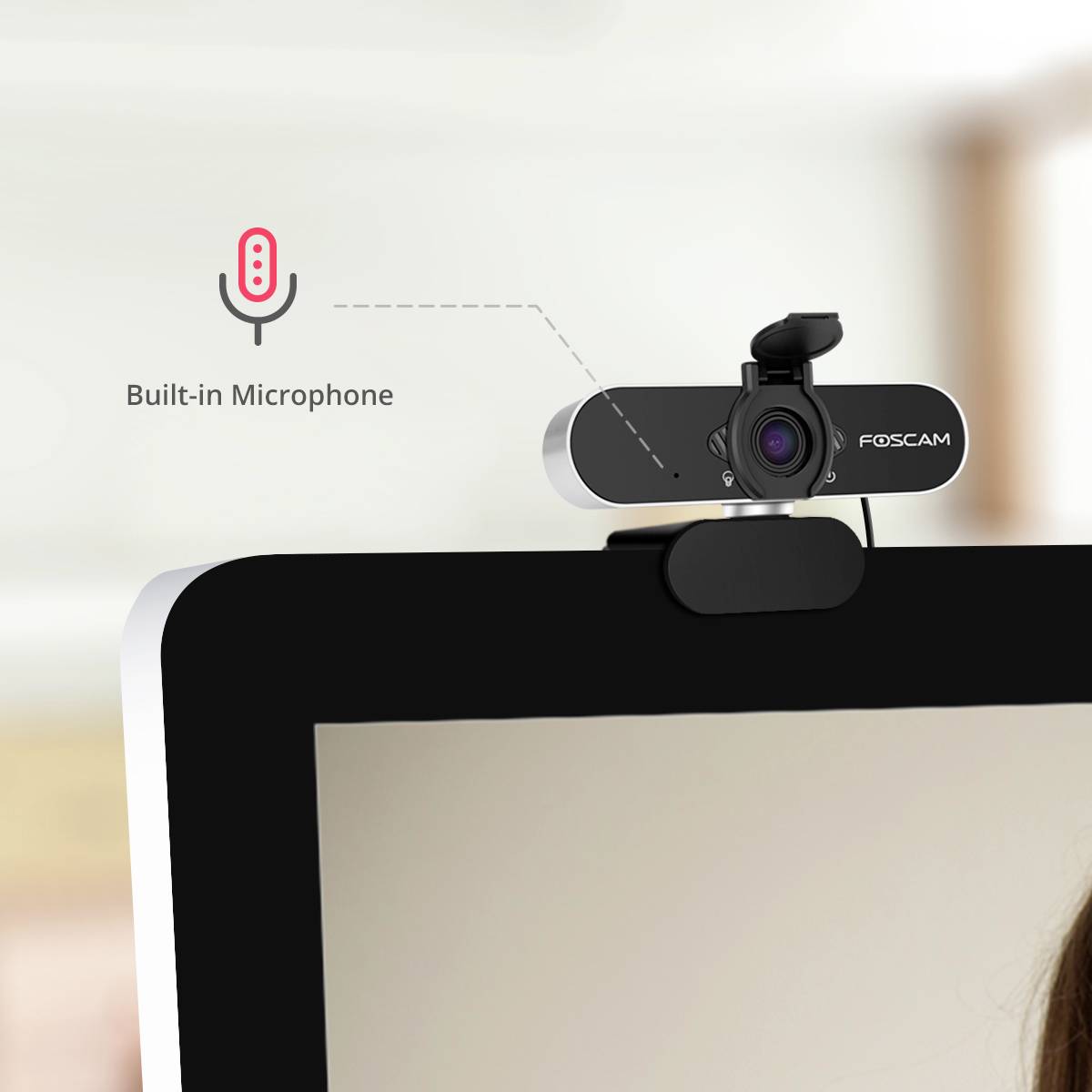 Foscam W21 Full HD webcam 1920 x 1080 Pixel-4