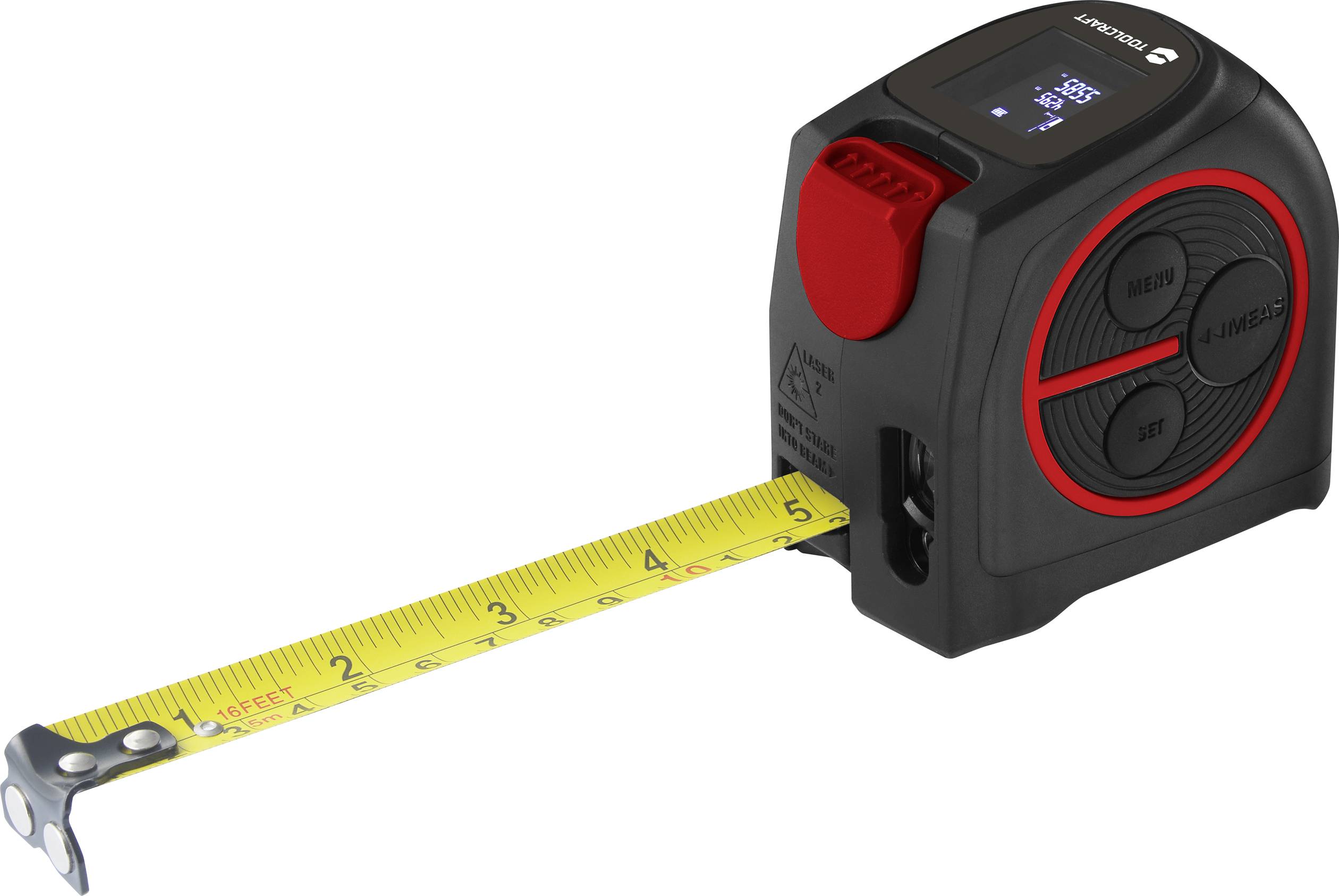 TOOLCRAFT LDM T40 2-in-1 Laser range finder Reading range (max.) (details) 40 m-3