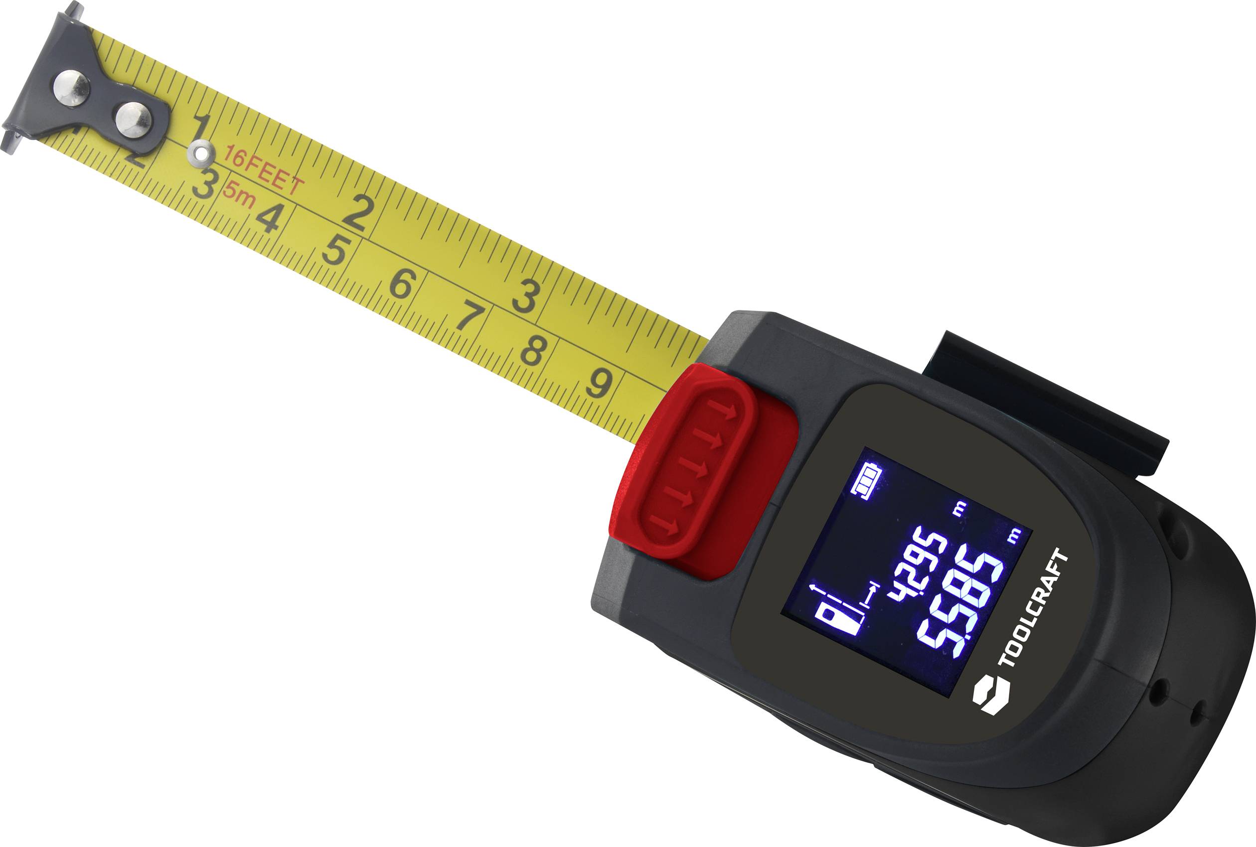 TOOLCRAFT LDM T40 2-in-1 Laser range finder Reading range (max.) (details) 40 m-5