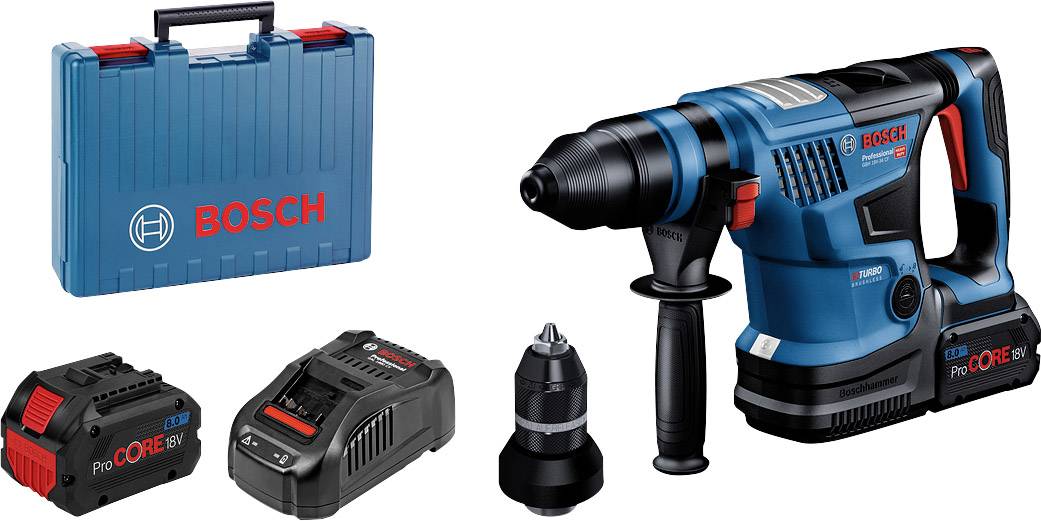 Bosch Professional Bosch Sds Plus Cordless Hammer Drill 18 V 8 0 Ah Li