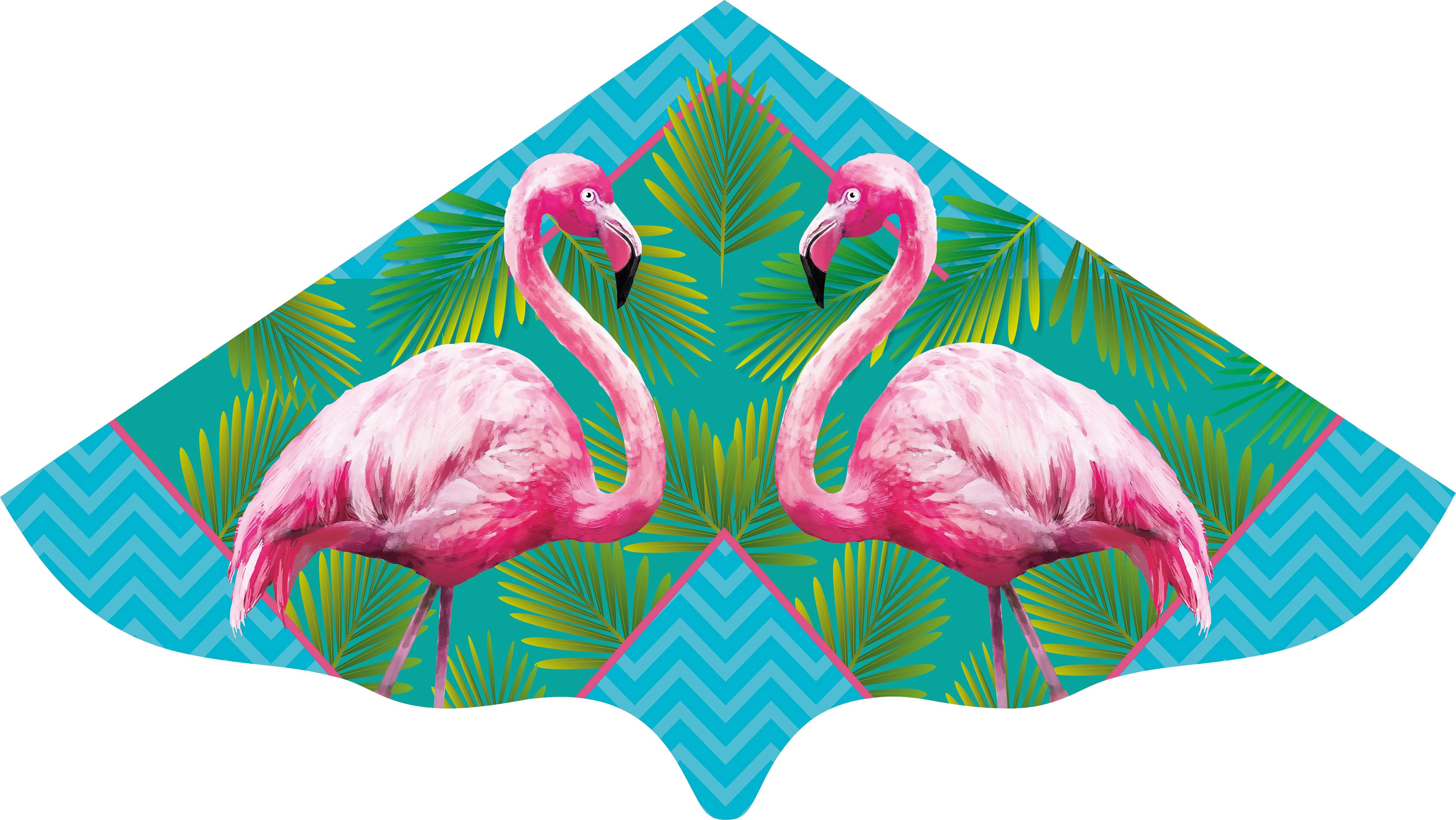 Guenther Flugspiele Single line Kite FLAMINGO Wingspan (details) 1150 mm Wind speed range 4 - 6 bft