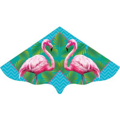 Image of Guenther Flugspiele Single line Kite FLAMINGO Wingspan (details) 1150 mm Wind speed range 4 - 6 bft