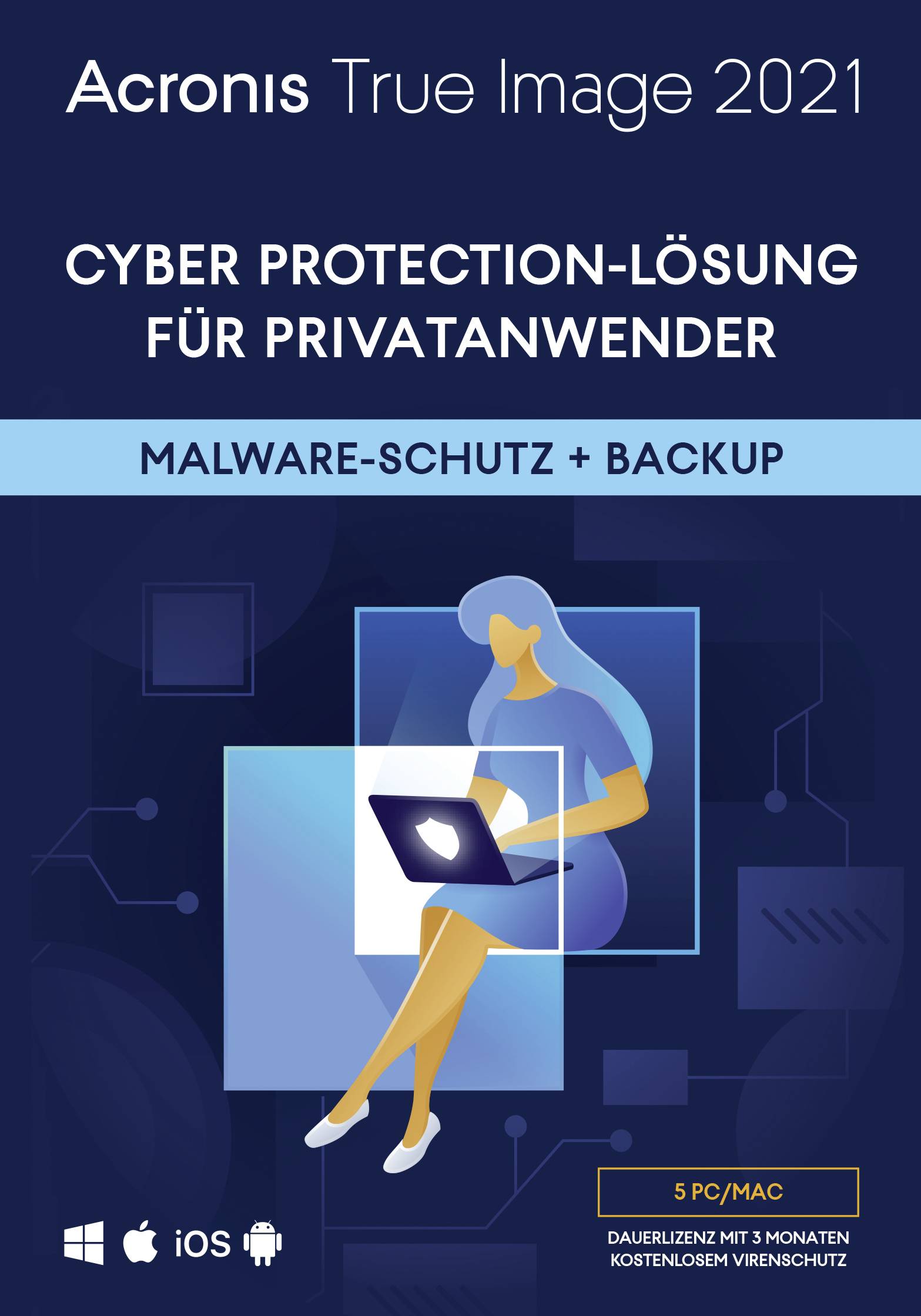 Acronis True Image 2021 Mac OS, Windows, Android, iOS Backup